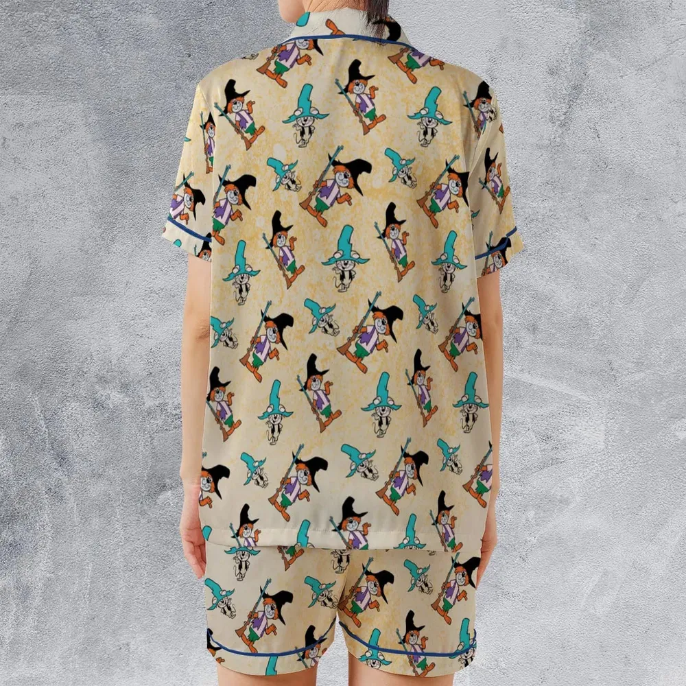 Punkin' Puss & Mushmouse Satin Short-Sleeve Pajamas Set - 2