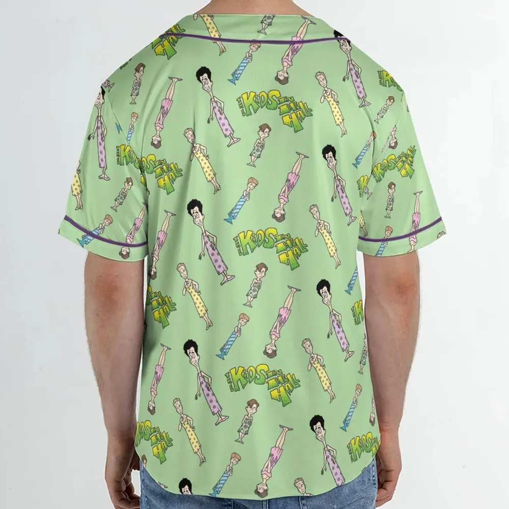 The Kids in the Hall characters Unisex Baseball Jersey - 2