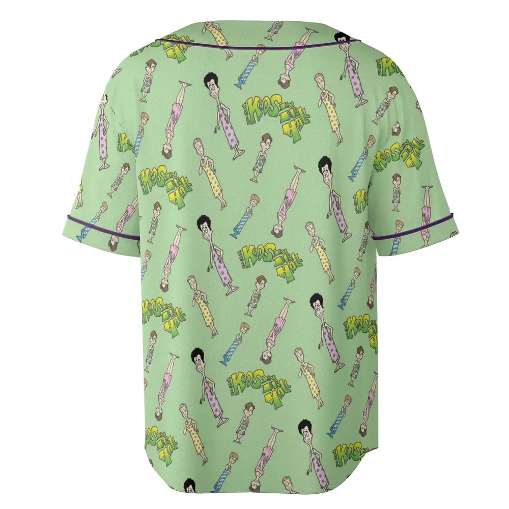 The Kids in the Hall characters Unisex Baseball Jersey - 4