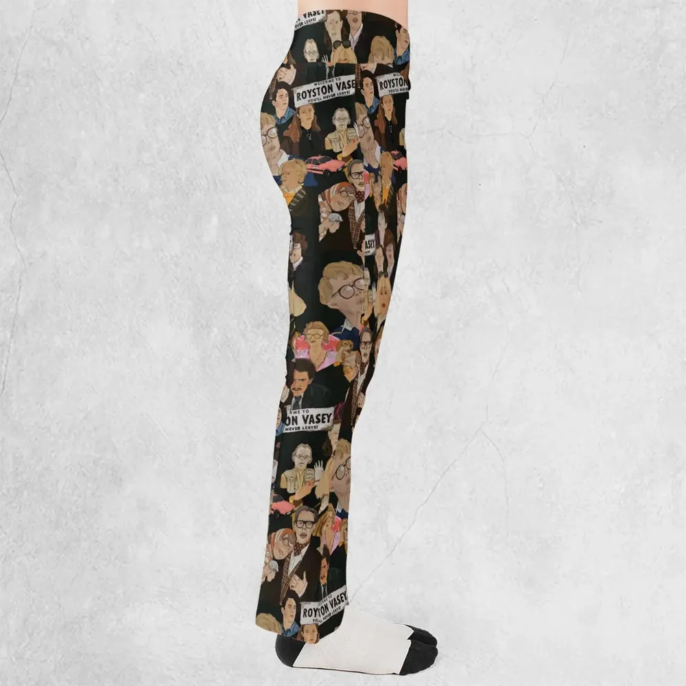 The League Of Gentlemen Flare Leggings - 2
