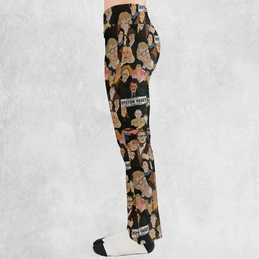 The League Of Gentlemen Flare Leggings - 3