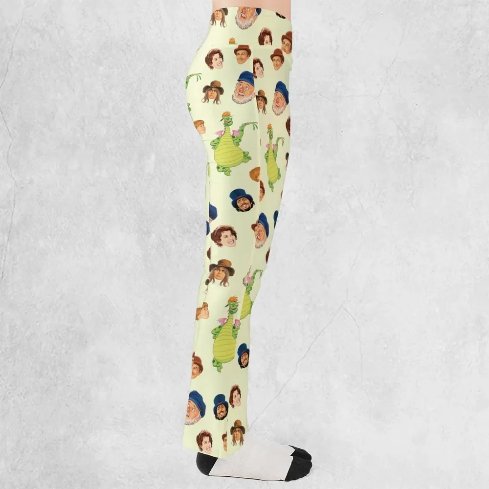 Pete's Dragon Characters Flare Leggings - 2