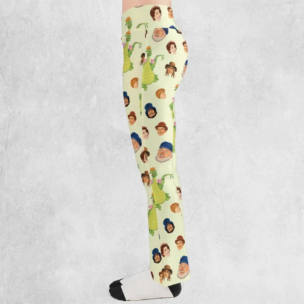 Pete's Dragon Characters Flare Leggings - 3