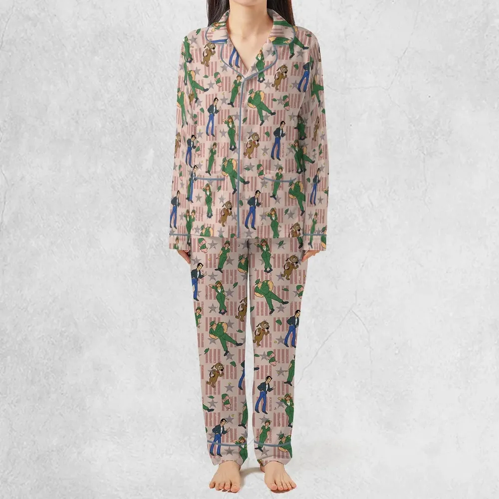 Laverne And Shirley with The Fonz Pajamas Set - 2