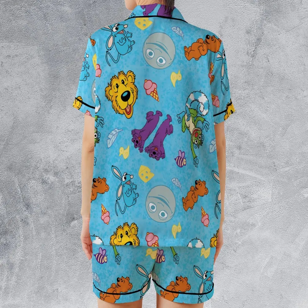 Bear in the Big Blue House Satin Short-Sleeve Pajamas Set - 2