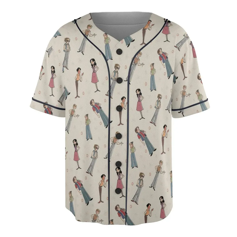 Seventies Vibes That '70s Show Unisex Baseball Jersey - 3