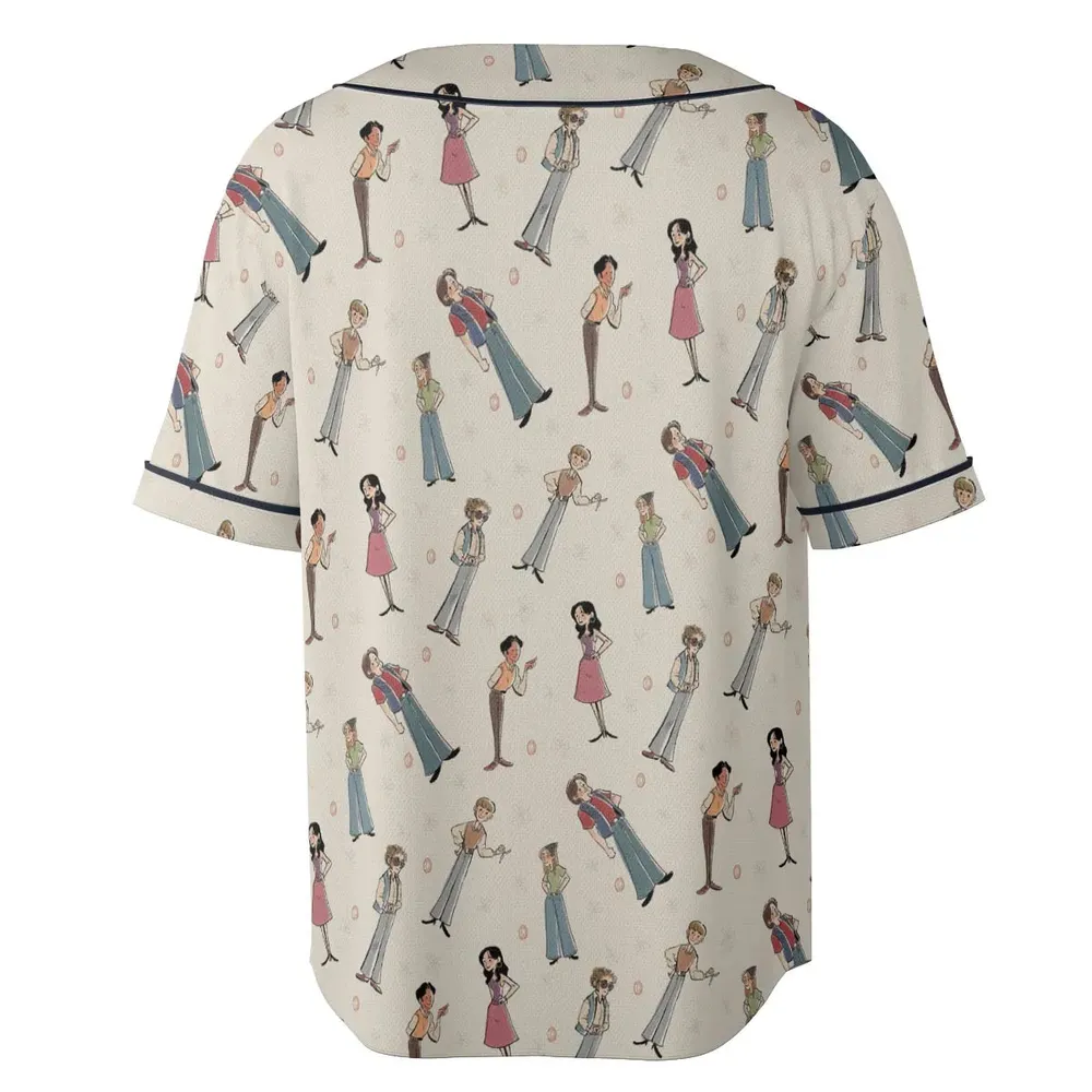 Seventies Vibes That '70s Show Unisex Baseball Jersey - 4
