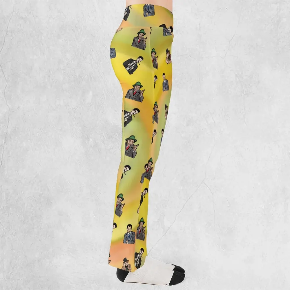 The Four Marx Brothers Flare Leggings - 2