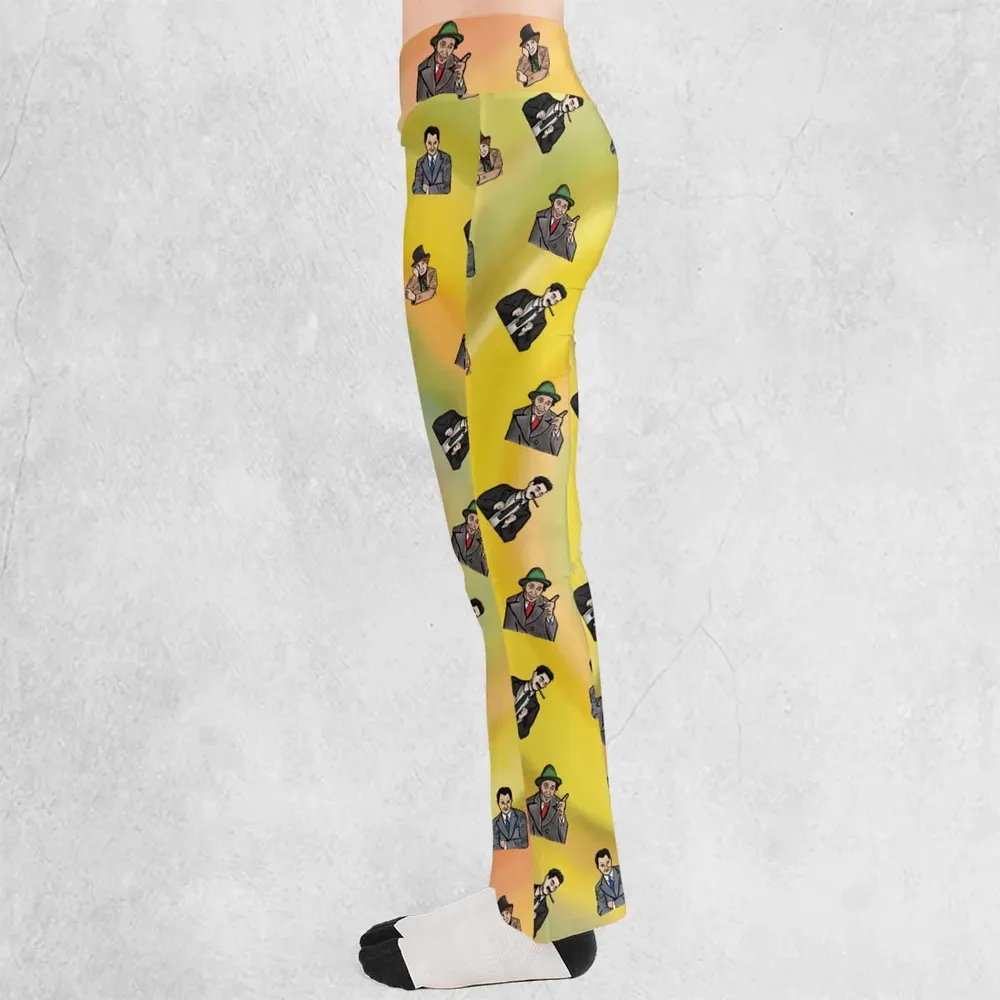 The Four Marx Brothers Flare Leggings - 3