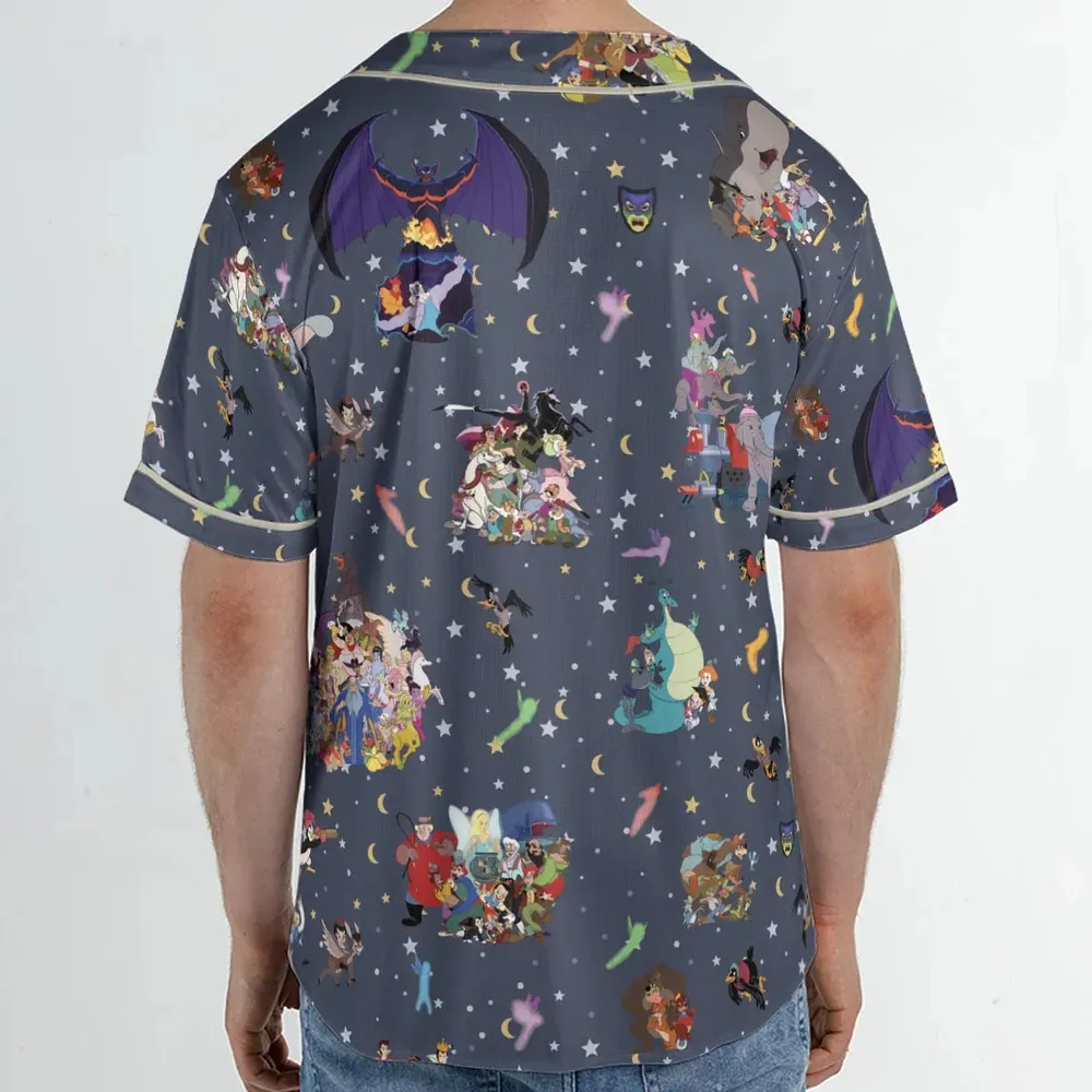 Classic Cartoon 1937-1949 Unisex Baseball Jersey - 2