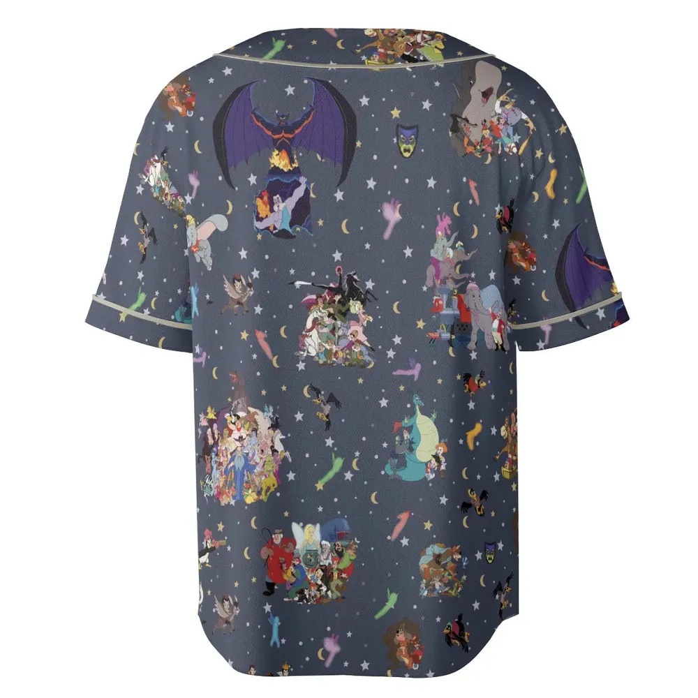 Classic Cartoon 1937-1949 Unisex Baseball Jersey - 4