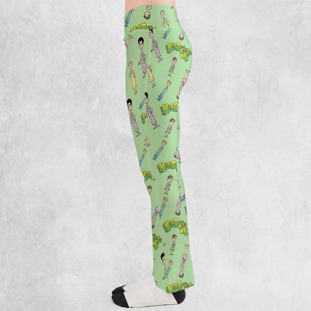 The Kids in the Hall characters Flare Leggings - 3
