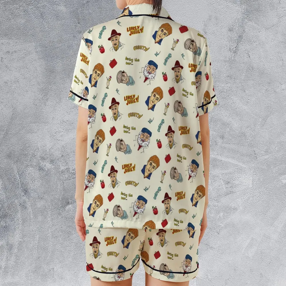 Only Fools and Horses Satin Short-Sleeve Pajamas Set - 2