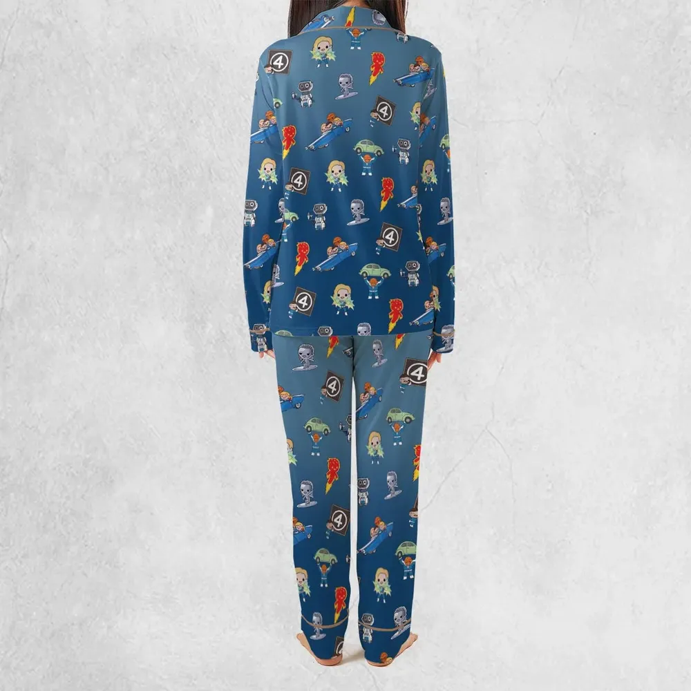 Power Up Fantastic Four Pajamas Set - 3