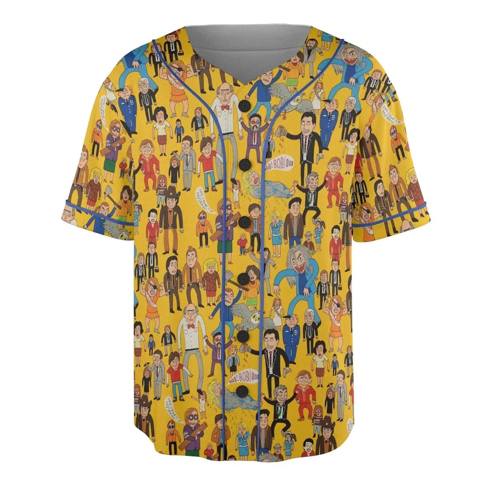 Lynch Vibes Twin Peaks Unisex Baseball Jersey - 3