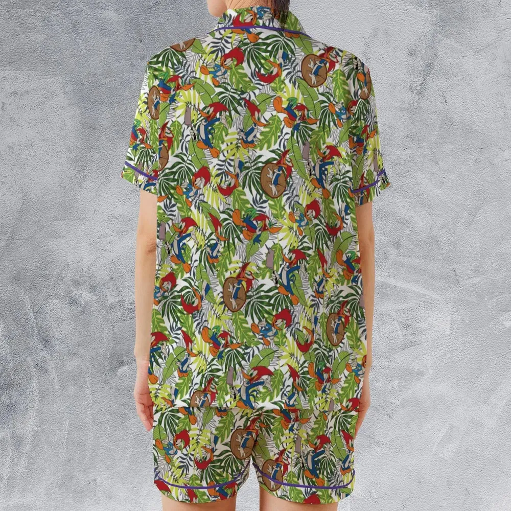 The New Woody Woodpecker Show Satin Short-Sleeve Pajamas Set - 2