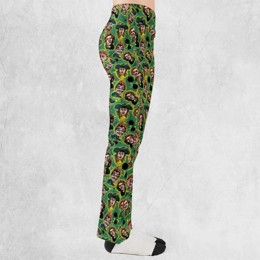 Hey Snot Face Drop Dead Fred Flare Leggings - 2