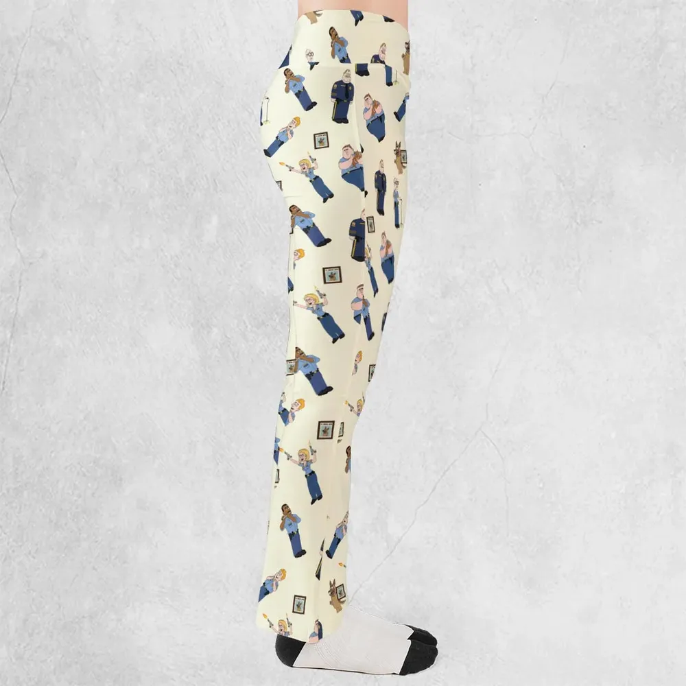Cop Comedy Paradise Pd Flare Leggings - 2
