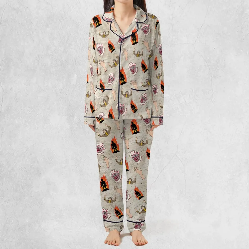 The Wicker Man Pattern Pajamas Set - 2