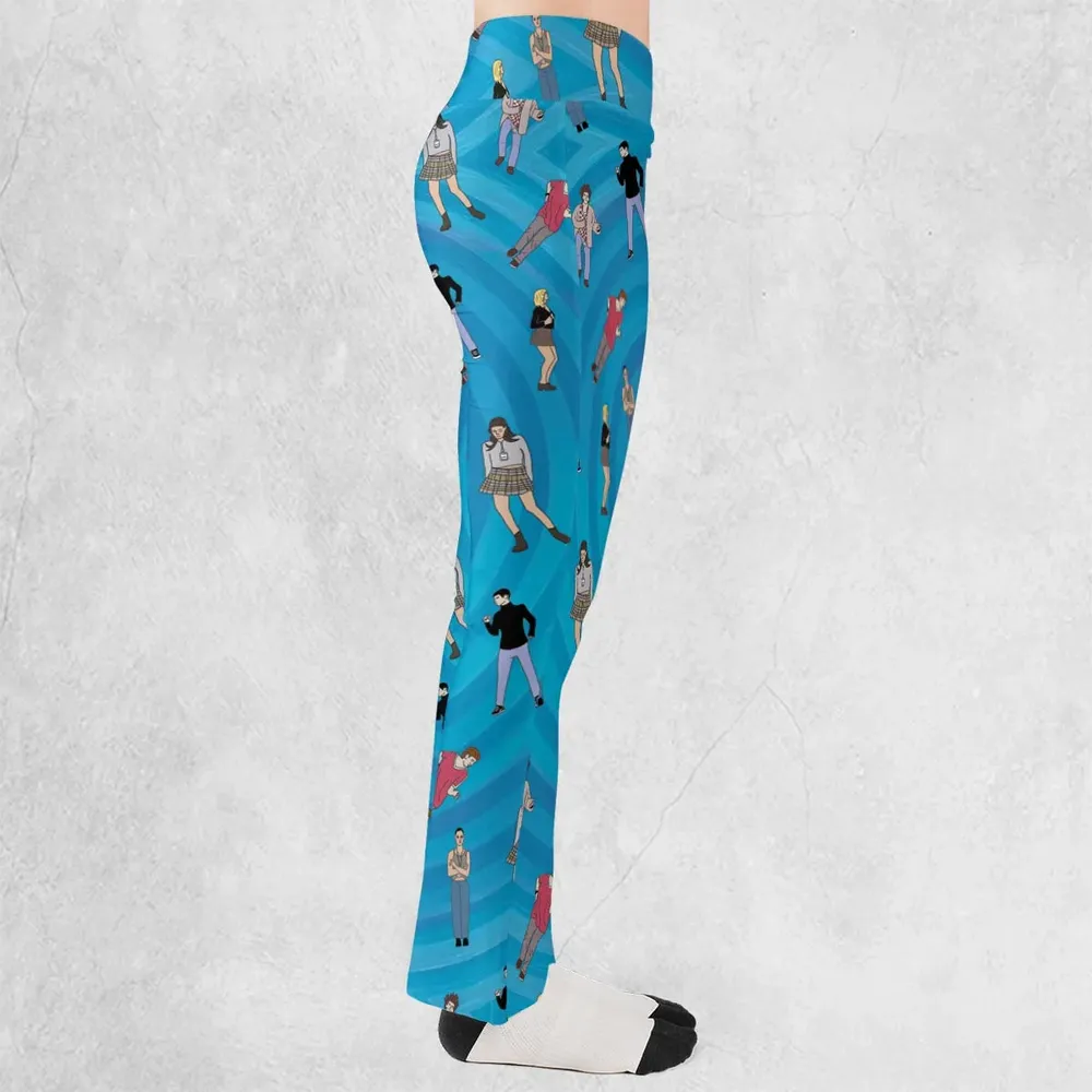 Empire Records Characters Flare Leggings - 2