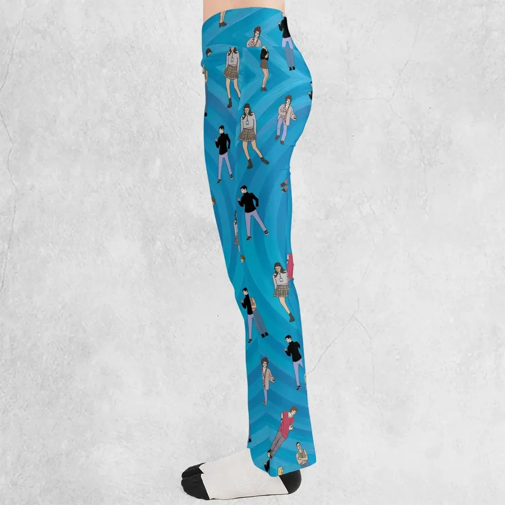 Empire Records Characters Flare Leggings - 3
