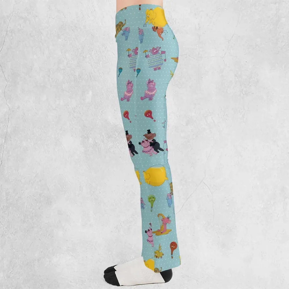 Heffalumps and Woozles Winnie the Pooh Flare Leggings - 3