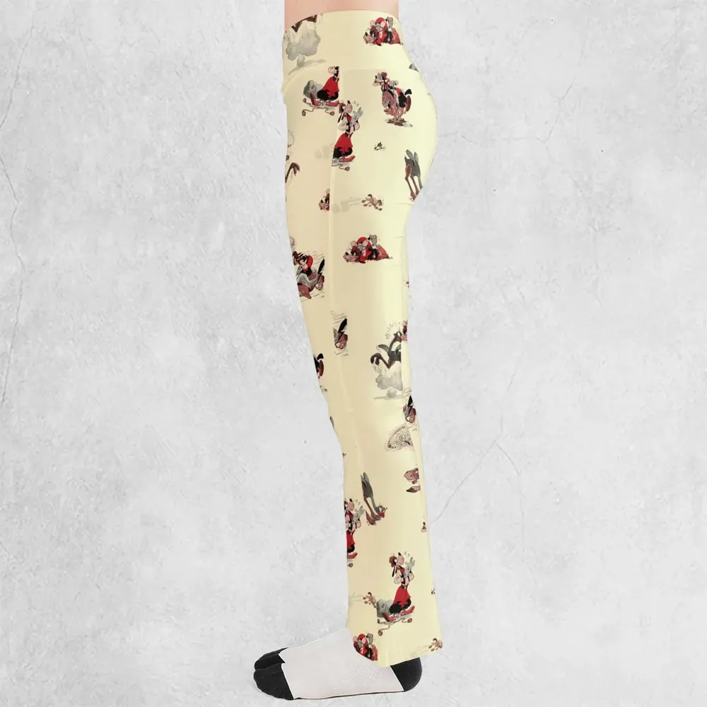 El Gaucho Goofy Flare Leggings - 3