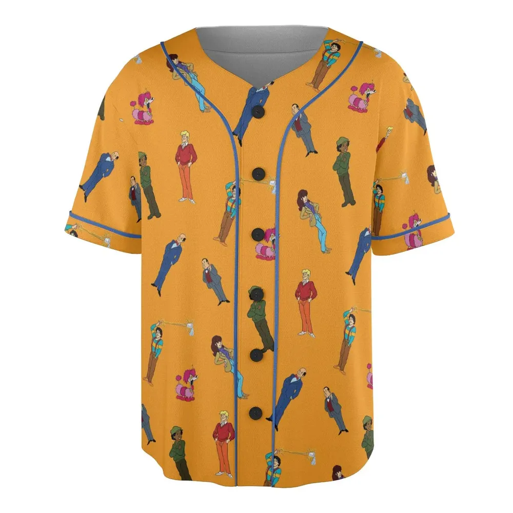 Mork Madness Mork and Mindy Unisex Baseball Jersey - 3