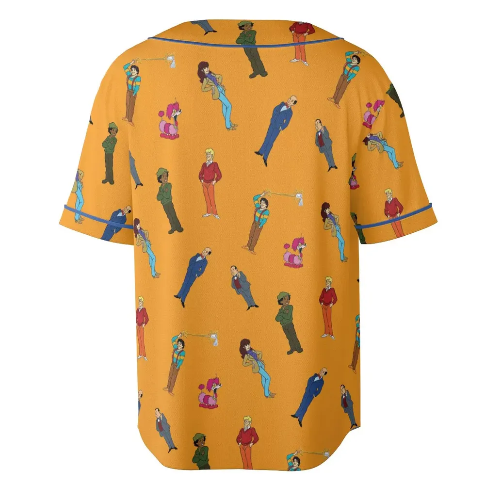 Mork Madness Mork and Mindy Unisex Baseball Jersey - 4