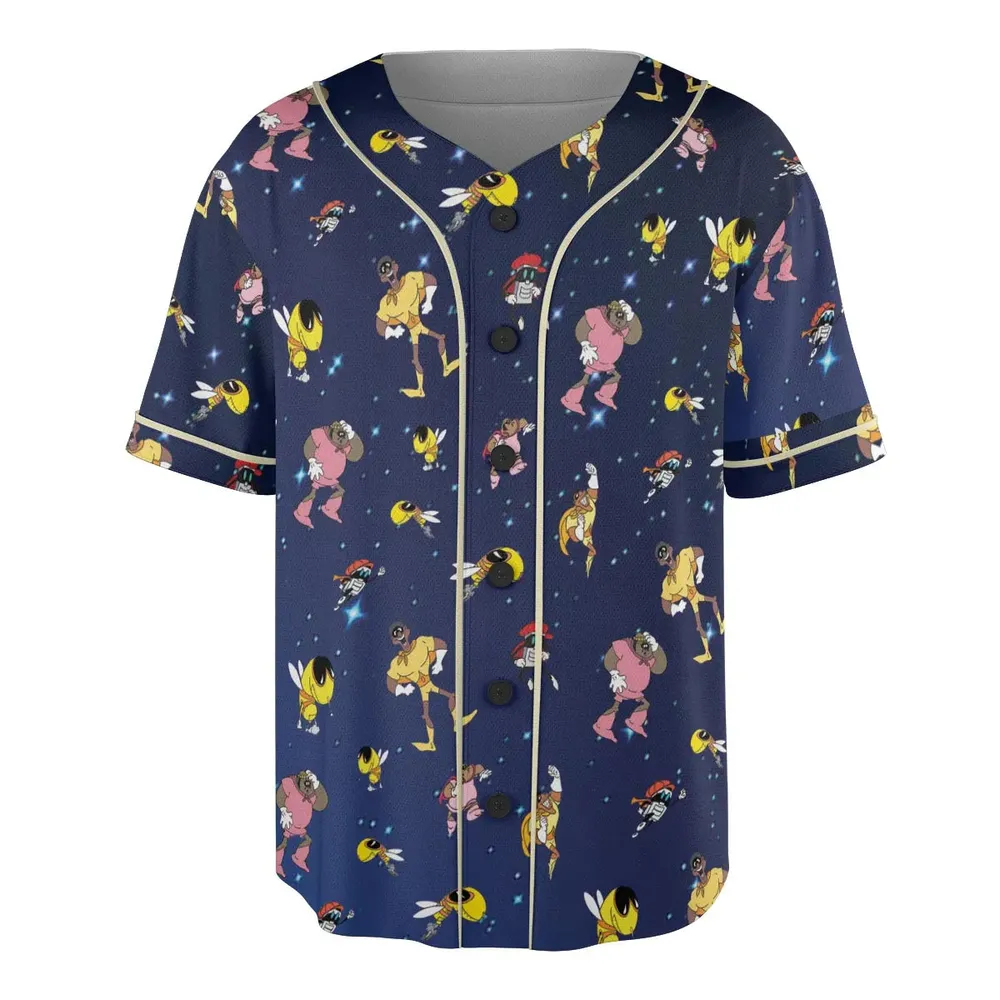 Brown Hornet characters Unisex Baseball Jersey - 3