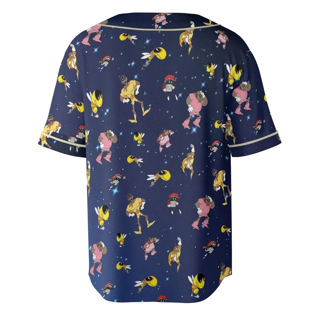 Brown Hornet characters Unisex Baseball Jersey - 4
