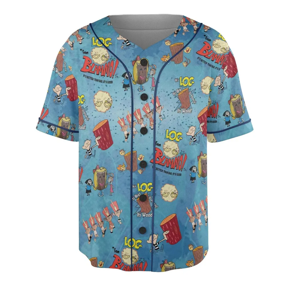 It's Log It's Big It's Heavy Unisex Baseball Jersey - 3