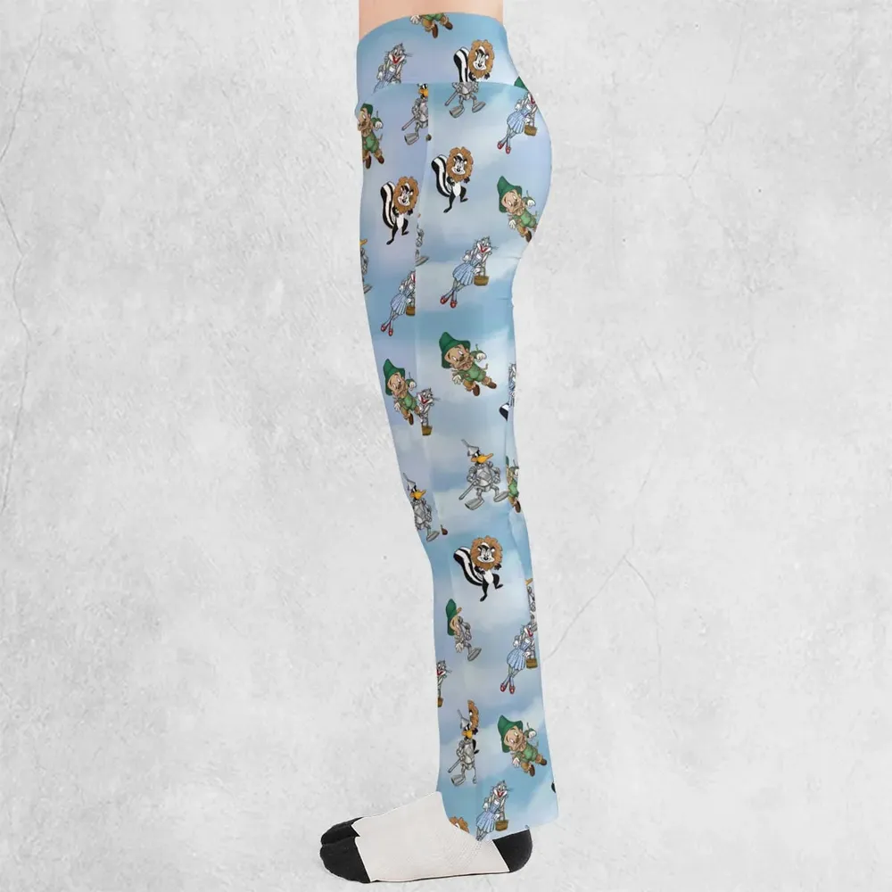 The Wizard Of Draws Looney Tunes Flare Leggings - 3