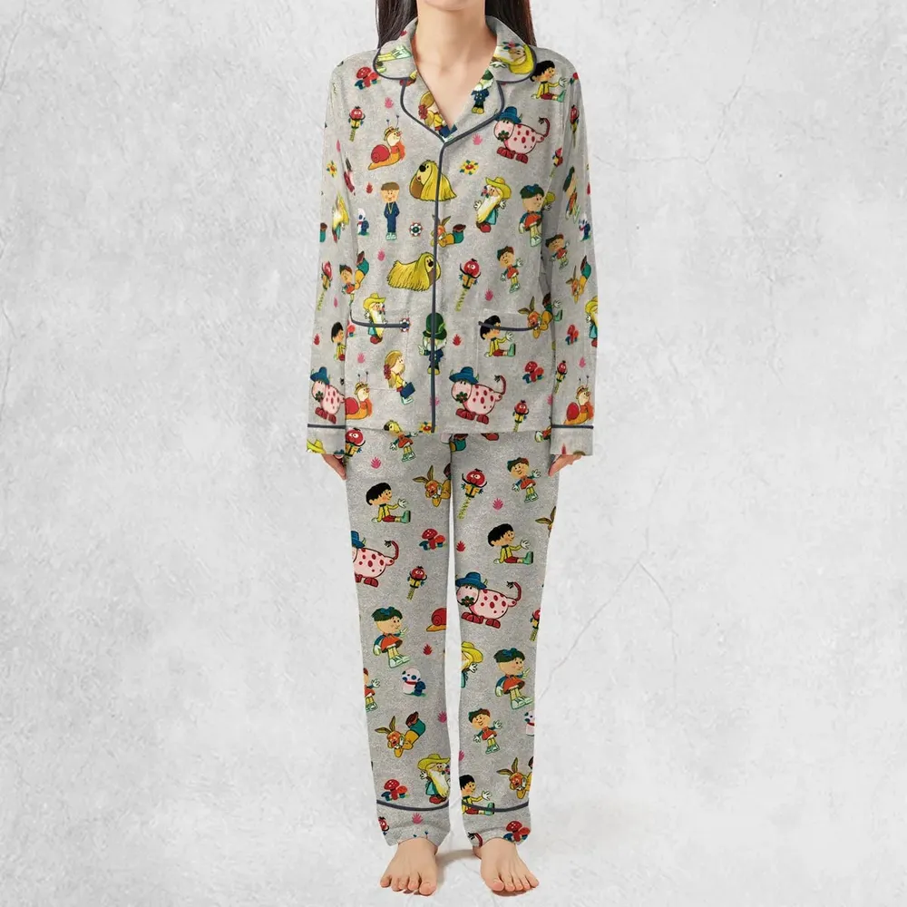 The Magic Roundabout Characters Pajamas Set - 2