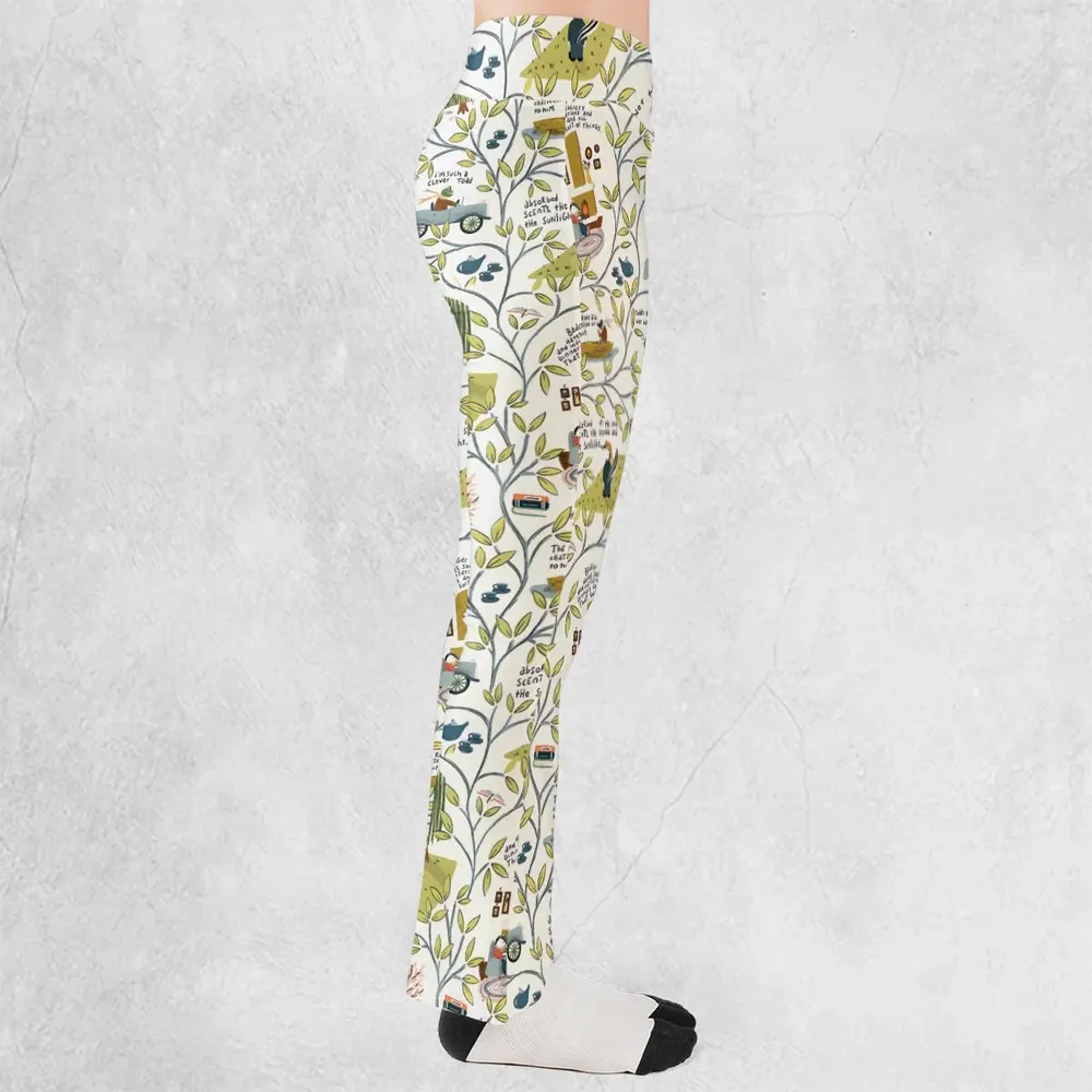 Mr Toad And Friends The Wind in the Willows Flare Leggings - 2