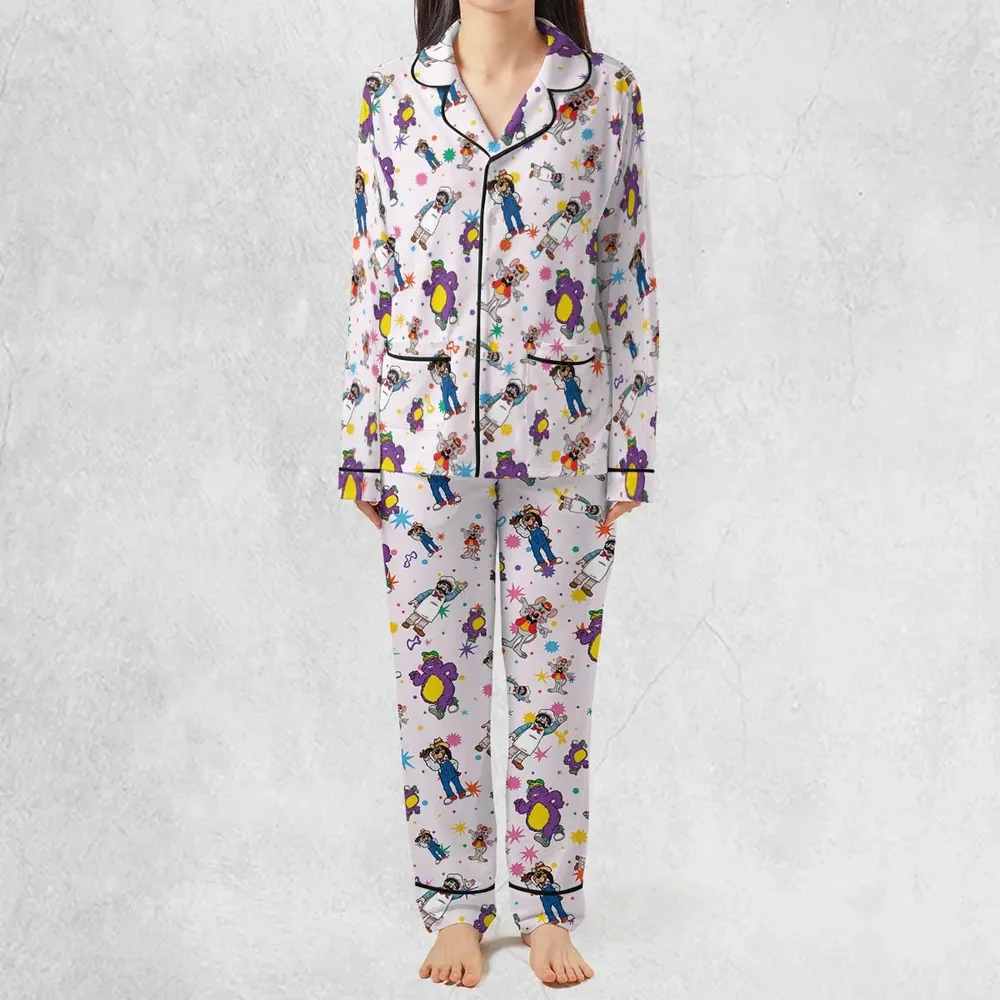 Cheezer Weezer Chuck E Cheese Pajamas Set - 2