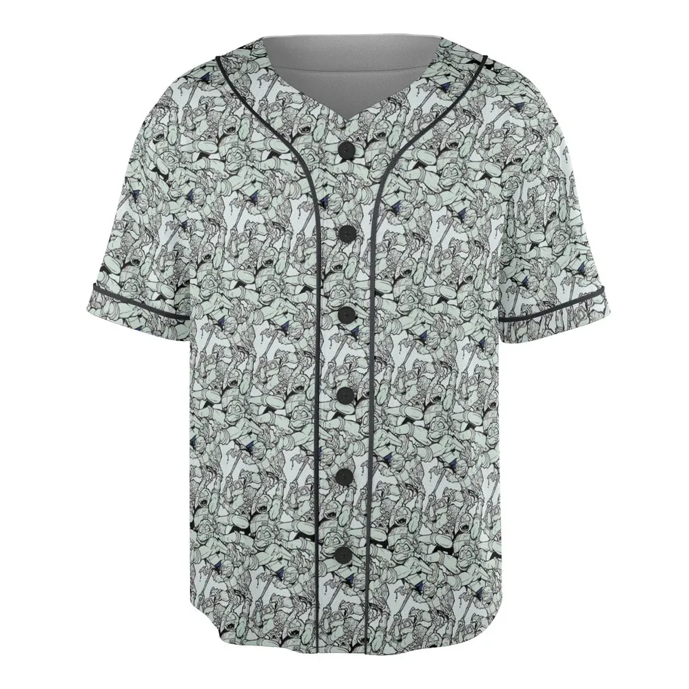 Rise of the TMNT Unisex Baseball Jersey - 3