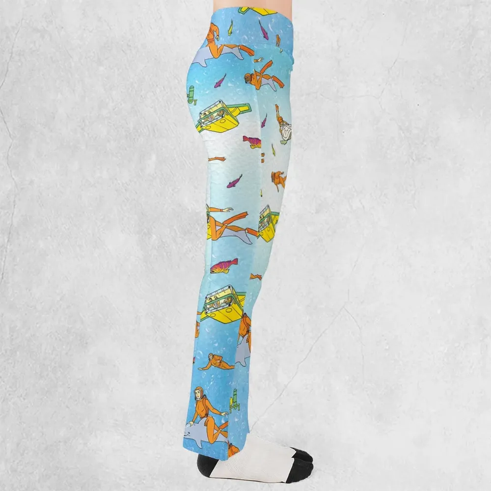 Underwater Sealab 2020 Flare Leggings - 2
