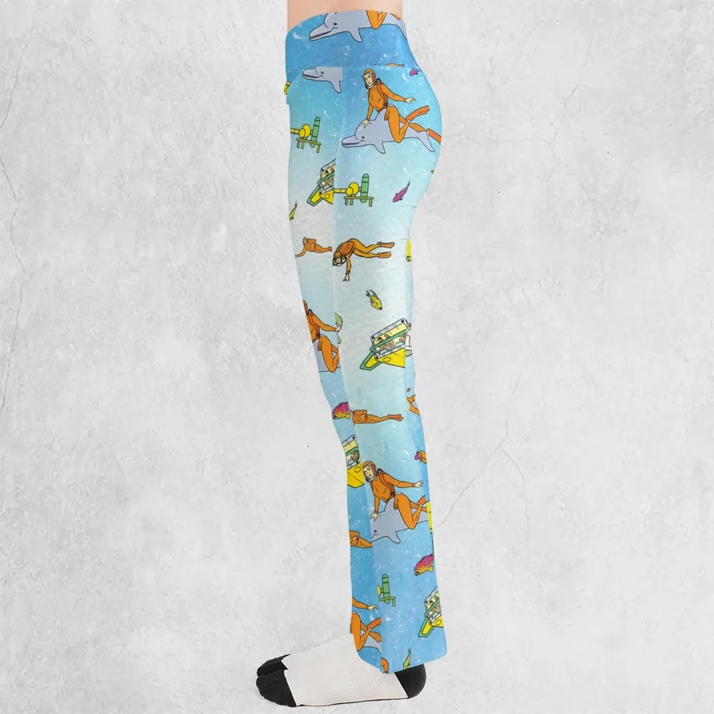 Underwater Sealab 2020 Flare Leggings - 3