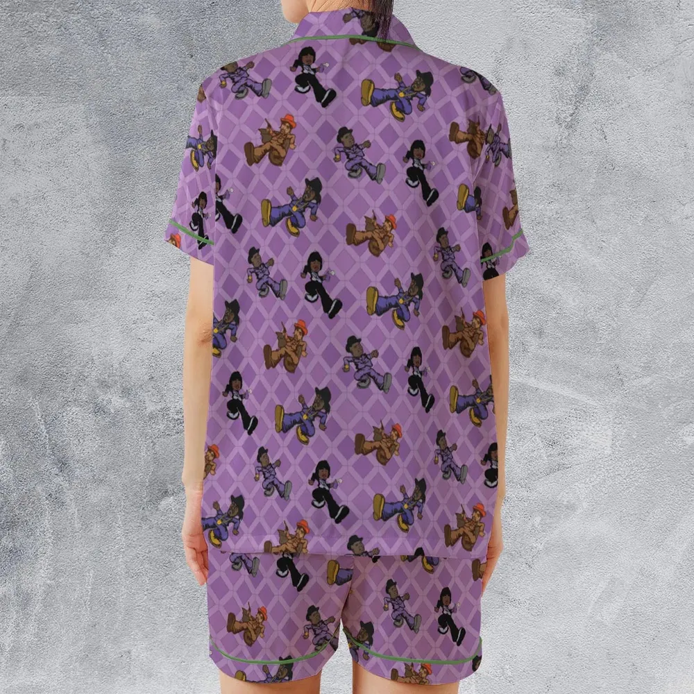 The Playa Haters' Ball Chappelle's Show Satin Short-Sleeve Pajamas Set - 2