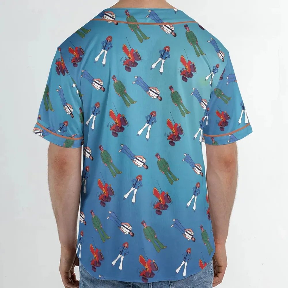 Speed Buggy Unisex Baseball Jersey - 2