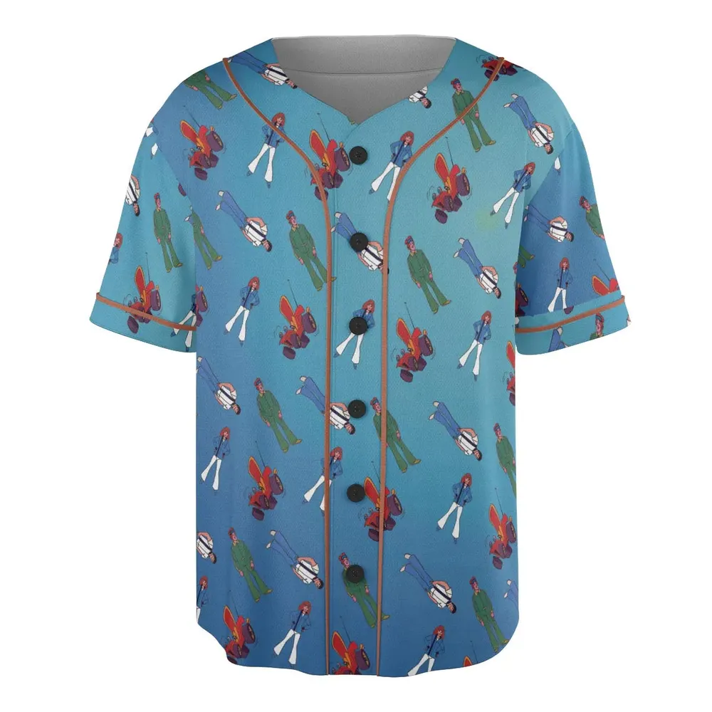 Speed Buggy Unisex Baseball Jersey - 3
