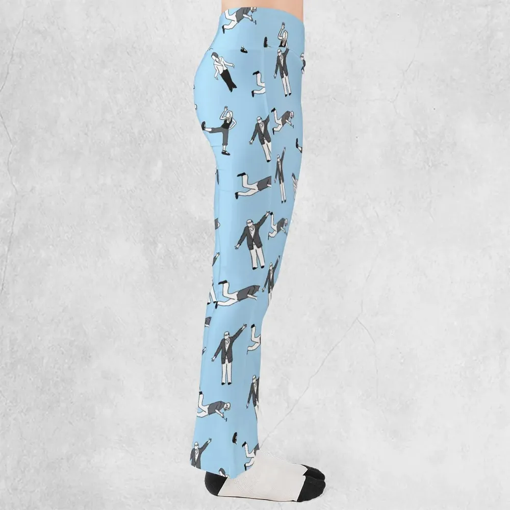 Chicken Dance Arrested Development Flare Leggings - 2