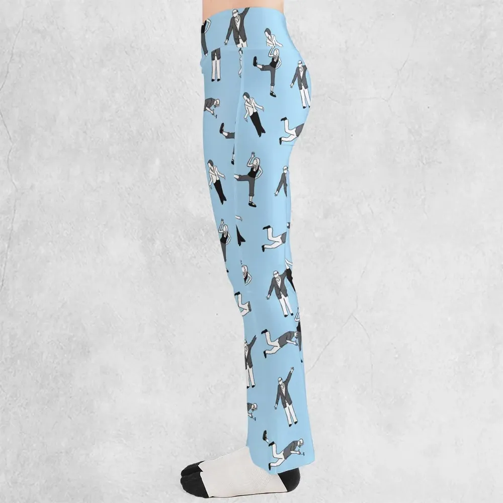 Chicken Dance Arrested Development Flare Leggings - 3
