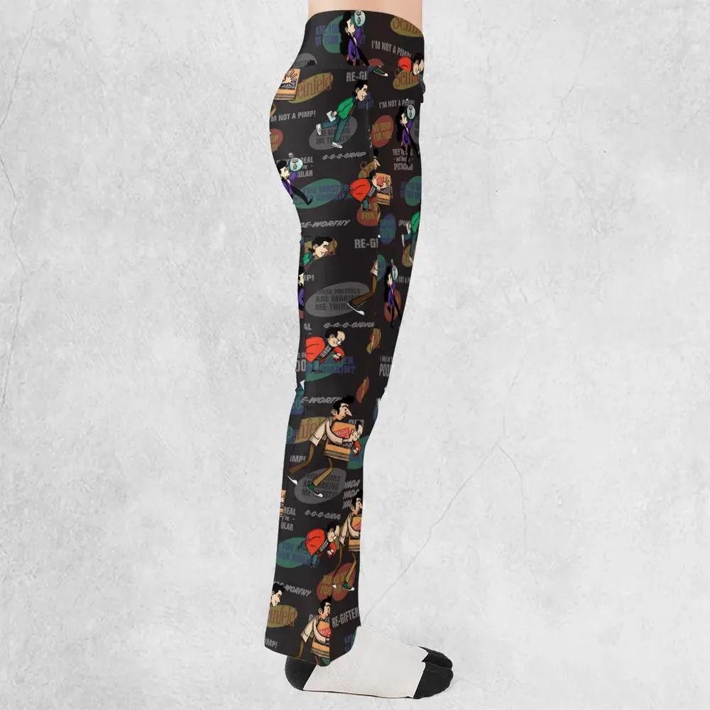 Retro Laughs Seinfeld Flare Leggings - 2