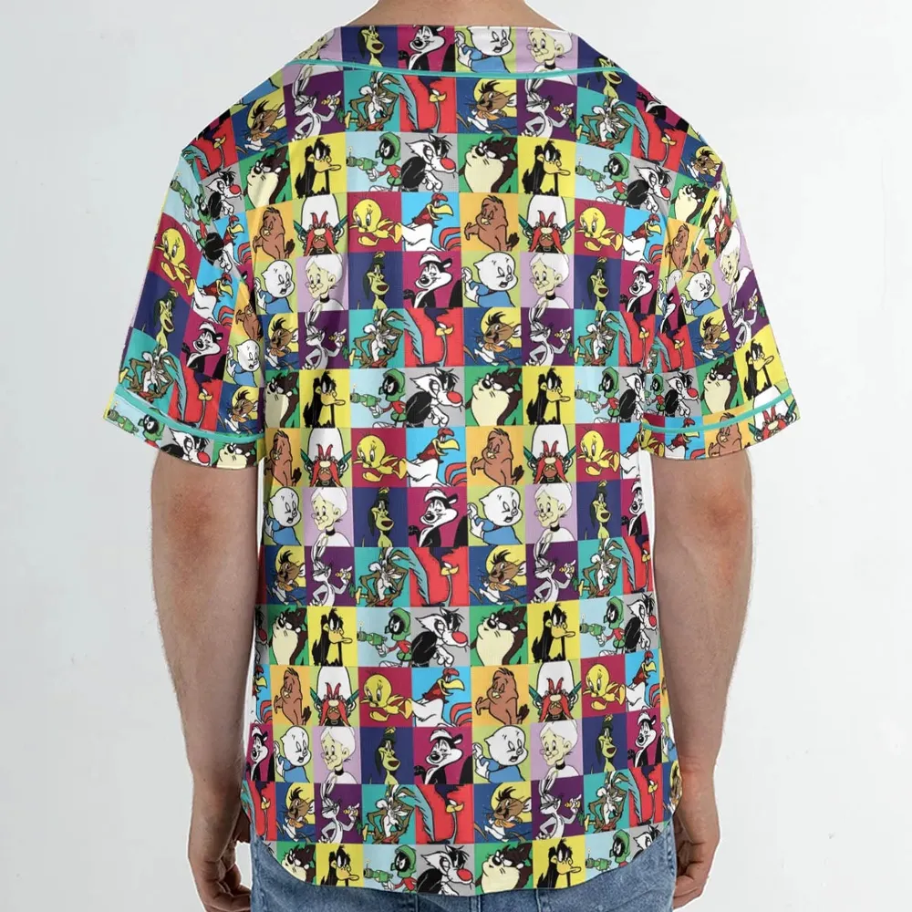 Saturday Morning Nostalgia Unisex Baseball Jersey - 2