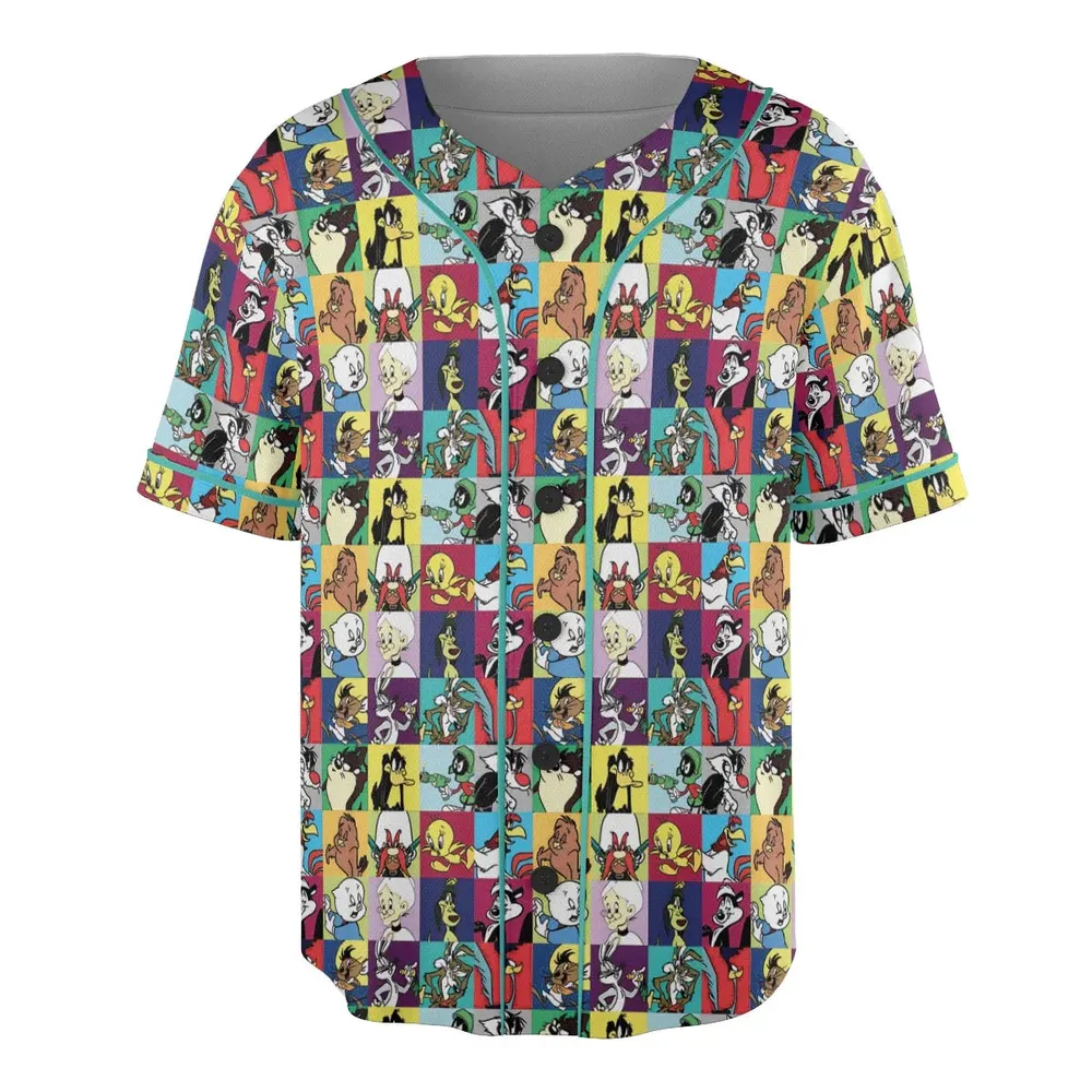Saturday Morning Nostalgia Unisex Baseball Jersey - 3