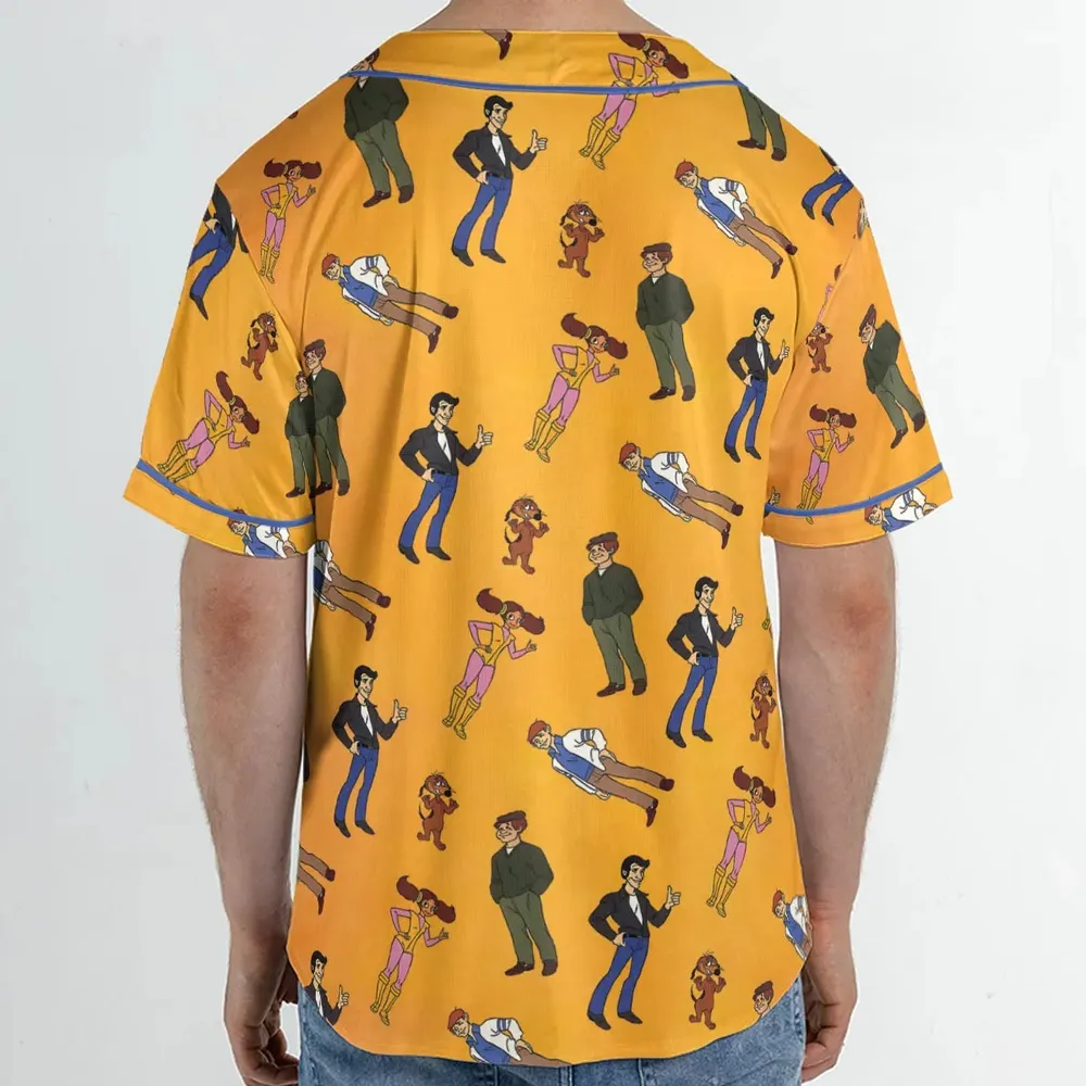 The Fonz and the Happy Days Gang Unisex Baseball Jersey - 2