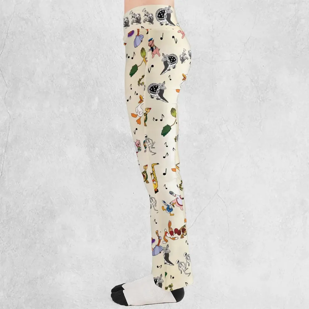 The Silly Symphony Characters Flare Leggings - 3