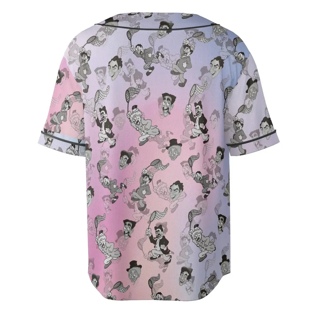 The Animated Marx Brothers Characters Unisex Baseball Jersey - 4